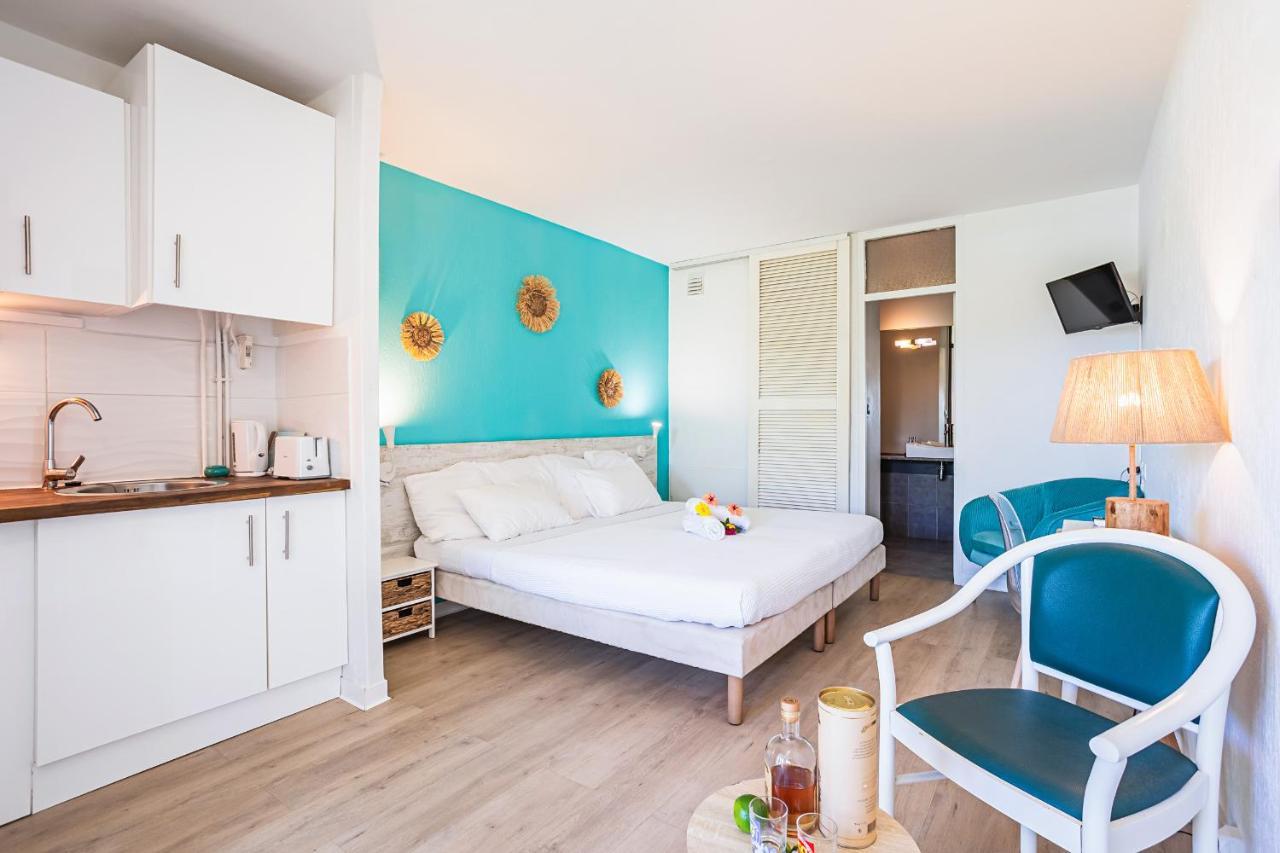 Studio Elegant Marina Du Gosier Avec Citerne Pointe-a-Pitre  Luaran gambar